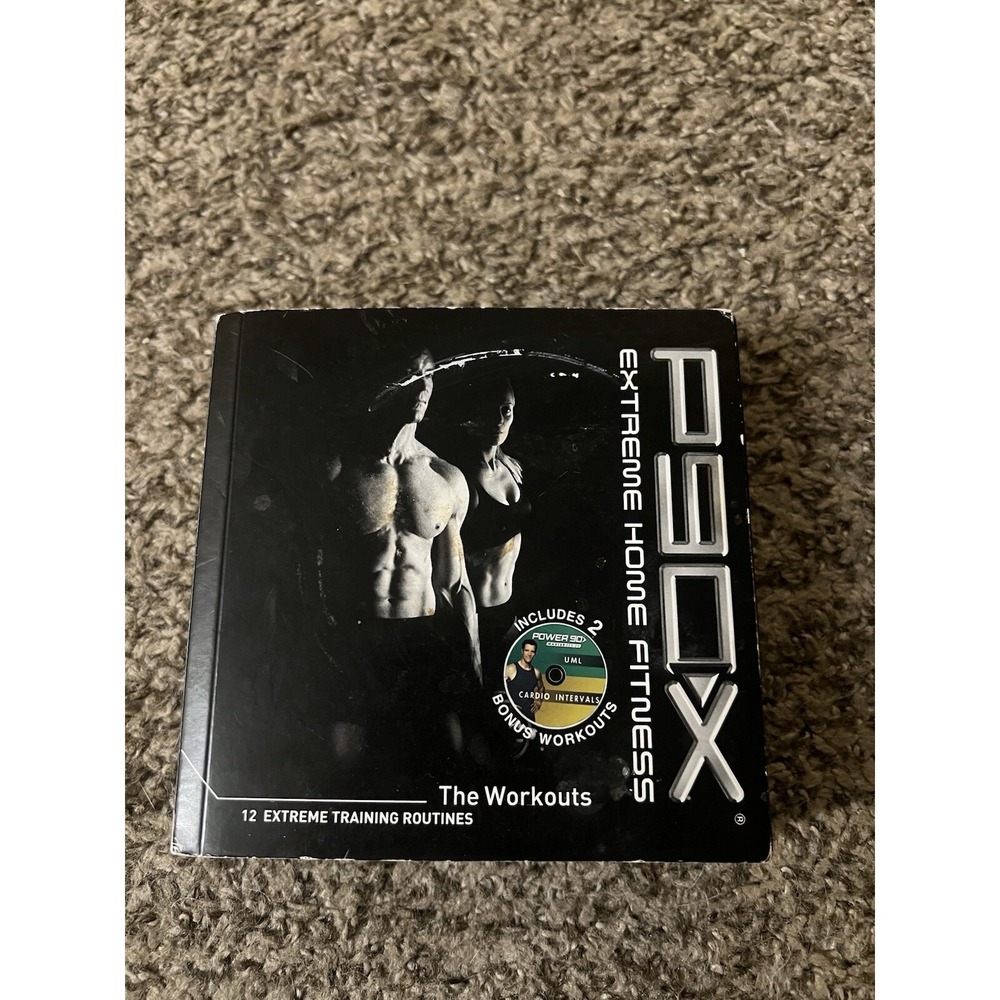 Beachbody P90X Extreme Home Fitness 12 DVD Workout Set Tony‎ Horton Box Set